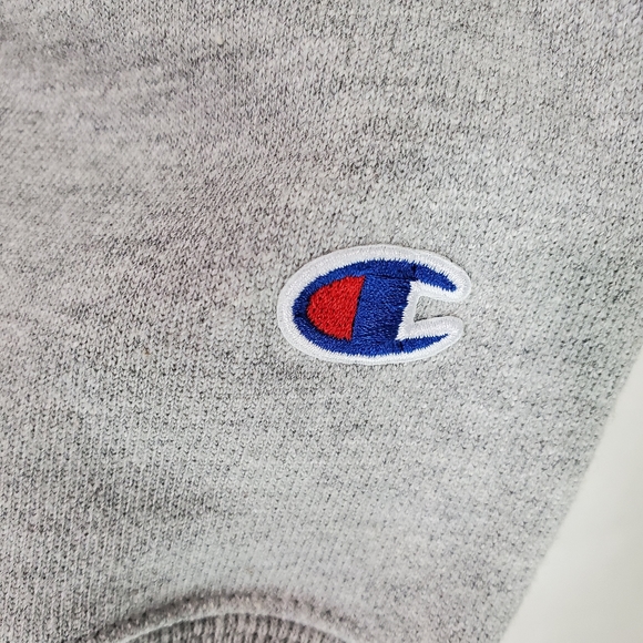 Champion Reverse Weave Heathered Gray Crewneck Pullover Sweatshirt Size 2XL NWT - Picture 4 of 12